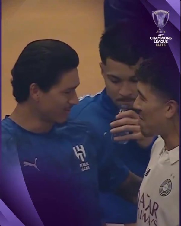 What are you talking about? Before the game of Riyadh Crescent 3-1 Al Sadd, Nunez and Firmino exchanged warm greetings